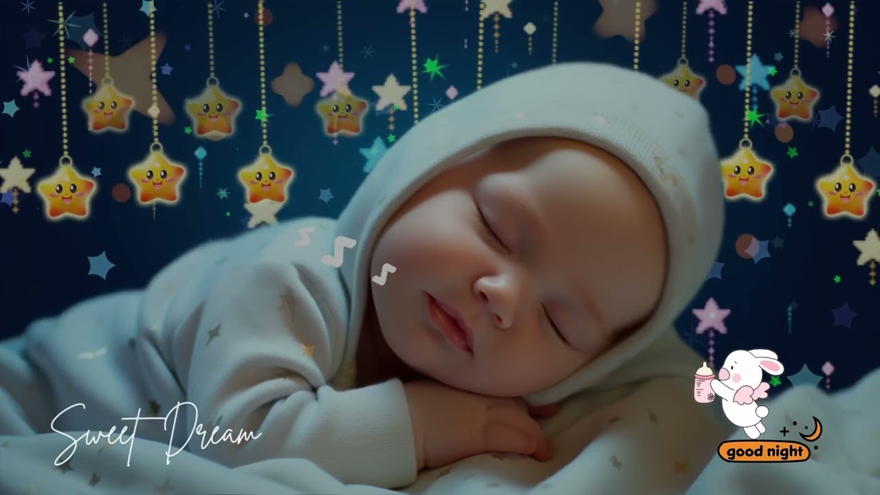 Mozart & Brahms Lullabies 💤 Baby Sleep Fast Just in 3 Minutes 👶 Gentle Classical Music