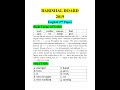 Solution of Right Forms of Verbs for BARISHAL BOARD 2019
