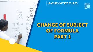 CHANGE OF SUBJECT OF FORMULA   | MATHEMATICS | EXAMGUIDE screenshot 2