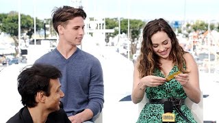 tanner buchanan and mary mouser being chaotic best friends for 5 minutes straight