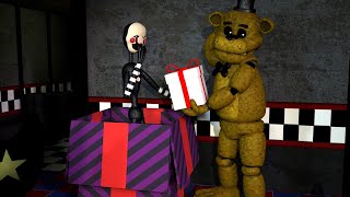 [FNAF C4D SPEED ART] Golden Freddy x Puppet (IMAGE)