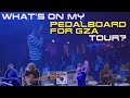 Pedalboard for GZA Tour -City Winery