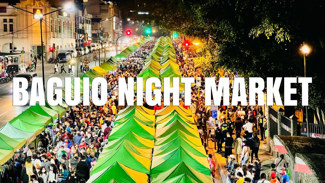 [4K] Walking in BAGUIO BIGGEST NIGHT MARKET! YouTube