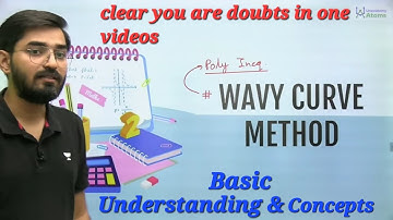 Wavy curve Method |Basic Concepts |#jeemain #jeeadvanced #bounceback