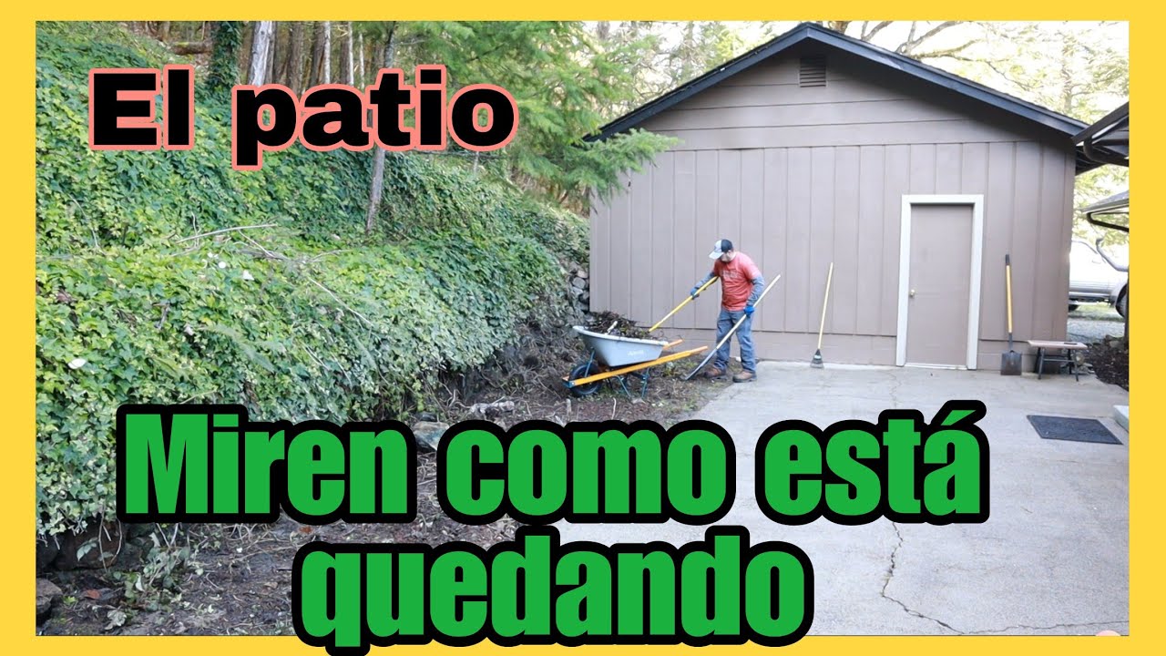 Miren que bien se va mirando el patio-Como Dios se manifiesta.