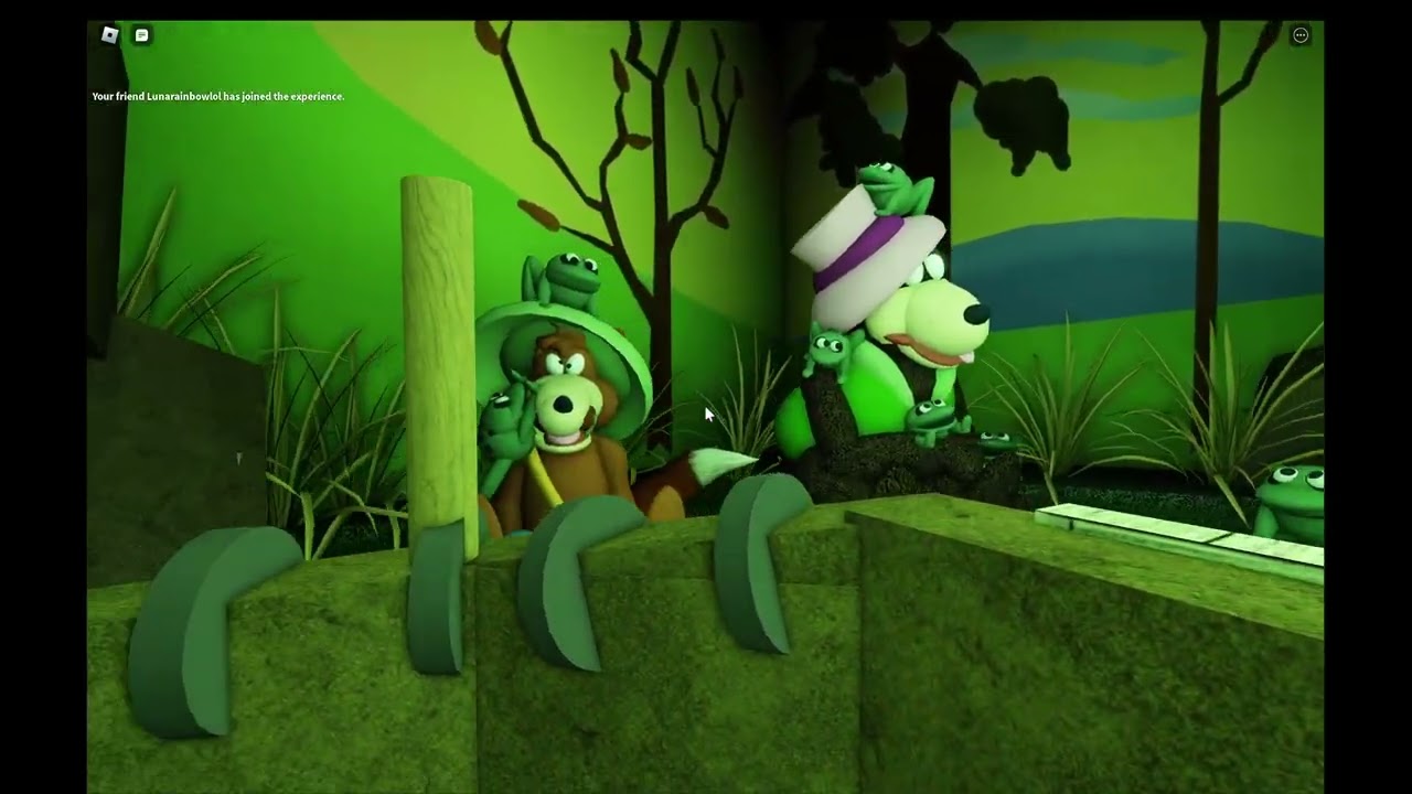 The okefenokee swamp ride ride through!(roblox)