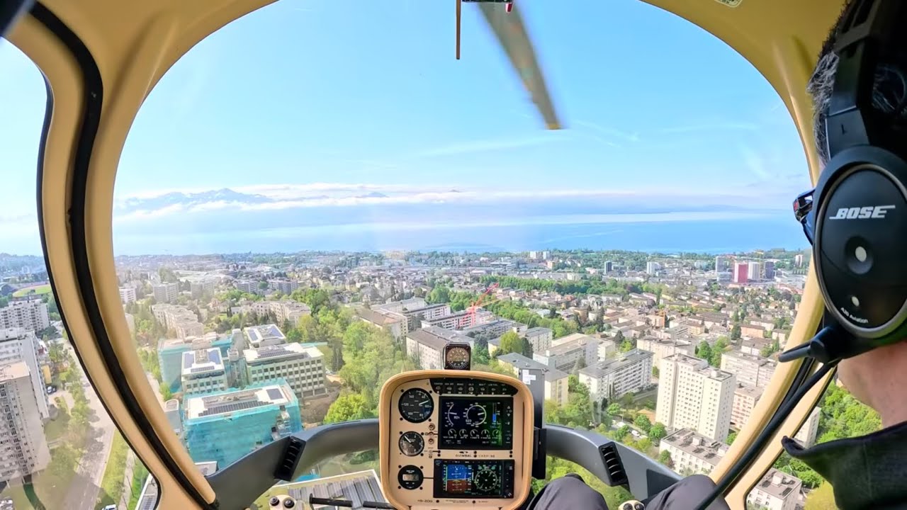 First Solo Cross Country Flight - LSGL-LSGN Cabri G2 Part 1/2