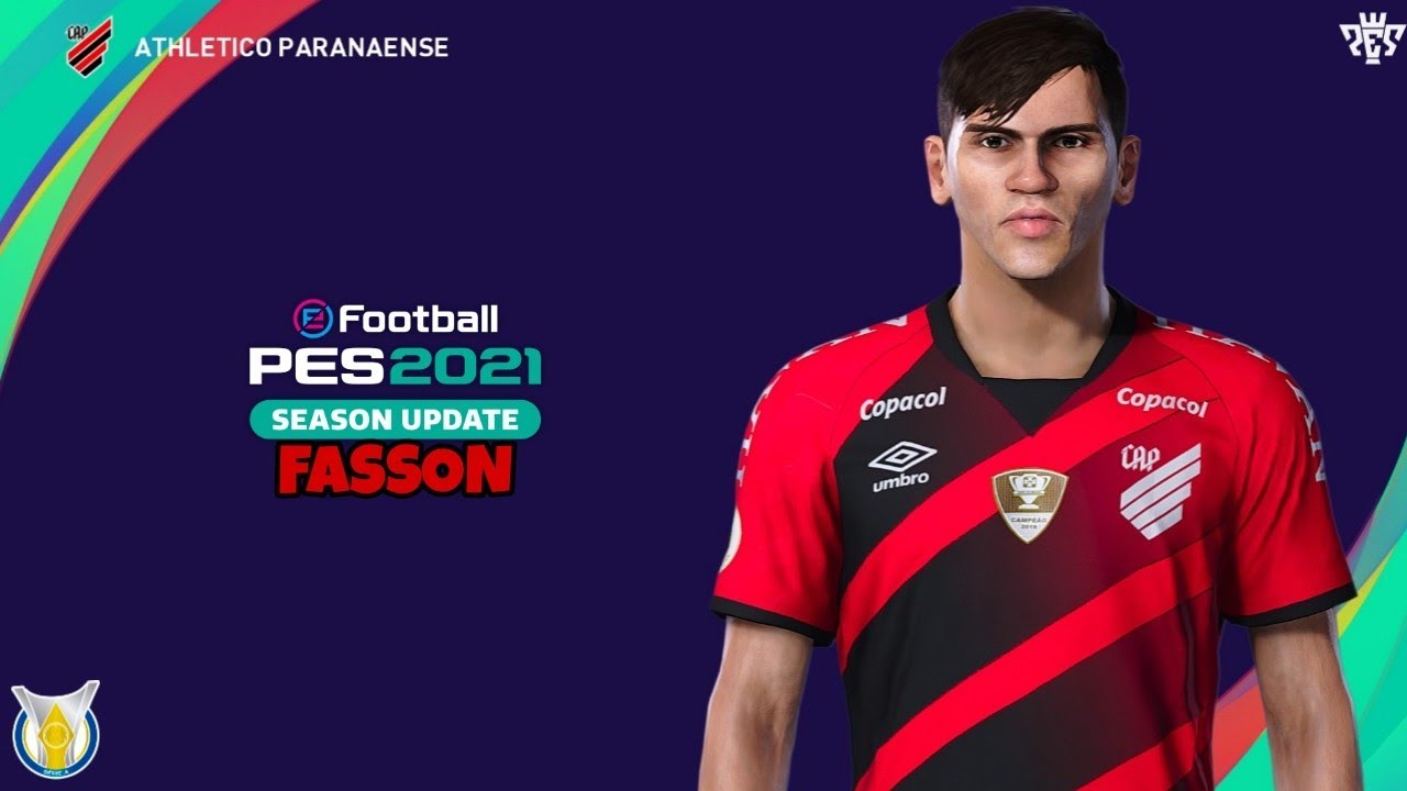 Como fazer o Lucas Fasson (ATHLETICO PR) PES 2021