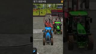 FS16 Multiplayer 🚜 John Deere 7230R &amp; New Holland T8.320 Collecting Straw Bales #Shorts