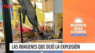 ¡Gran destrucción!: Las impactantes imágenes que dejó explosión en liceo de Los Vilos