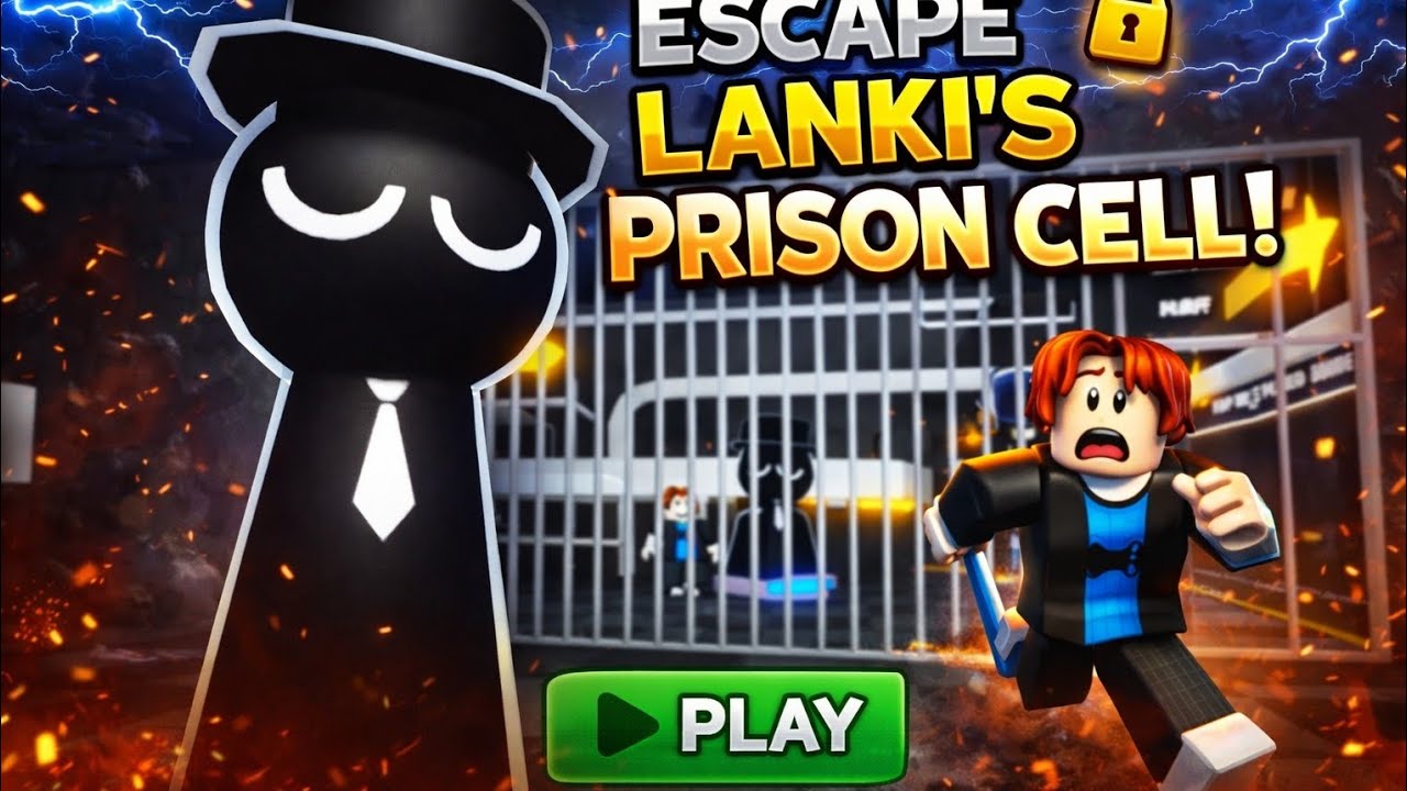 BLACK SPLANKI'S PRISON RUN! 😈🖤 (Scariest Obby Escape)