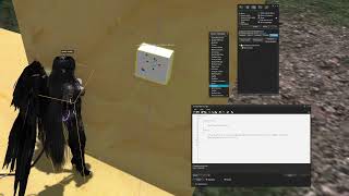 Secondlife - Rotating avatar hit box bug.