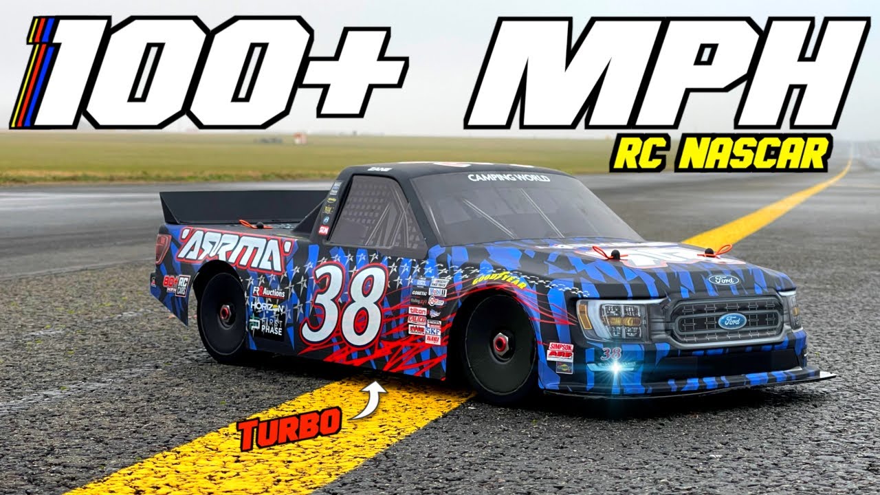 A 100+ MPH Radio Controlled NASCAR (with Turbo Boost!)