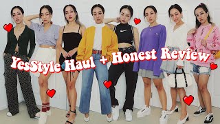 HUGE YESSTYLE TRY-ON HAUL + Honest Review
