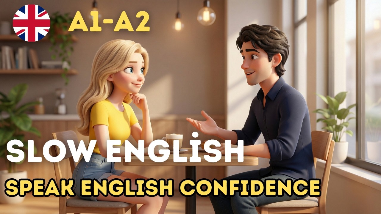 How to Speak English Confidently? - Slow and Easy English For Beginners (A1-A2)