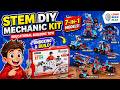 🛠️ Unboxing STEM DIY Mechanic Kit Educational Building Toy for Kids | Fun Learning Toy Review 😍 ||