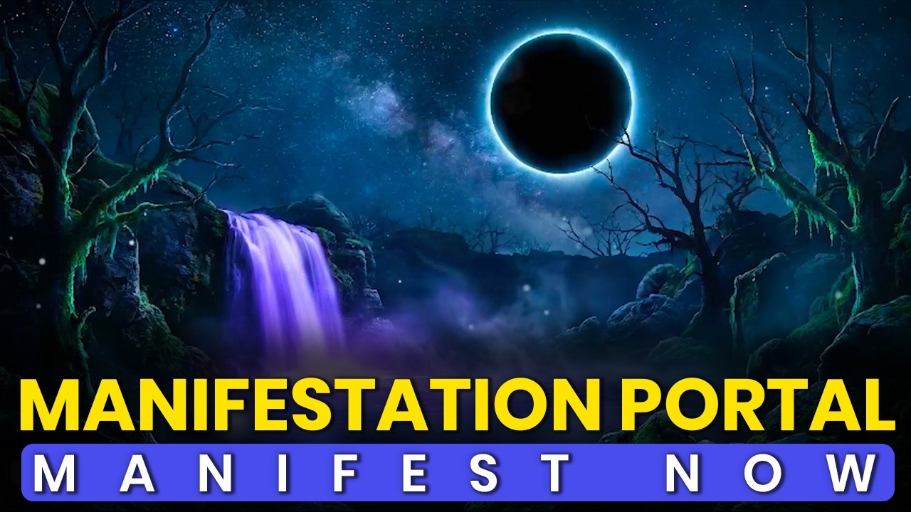 Double Manifestation Portal Activated: New Moon + Eclipse Magic 🌑 - YouTube