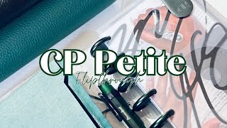 Lunchtime Cloth and Paper's CP Petite Planner Refresh 💚 Green Setup Flip Through + New Kaweco Pen