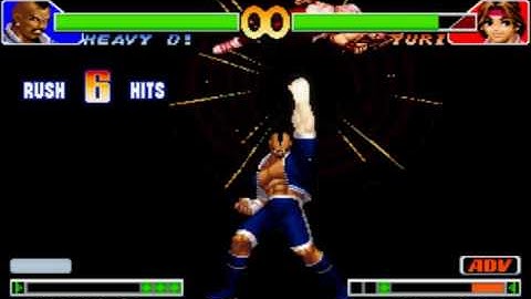 KOF98 - Heavy D! Combo clip pt2