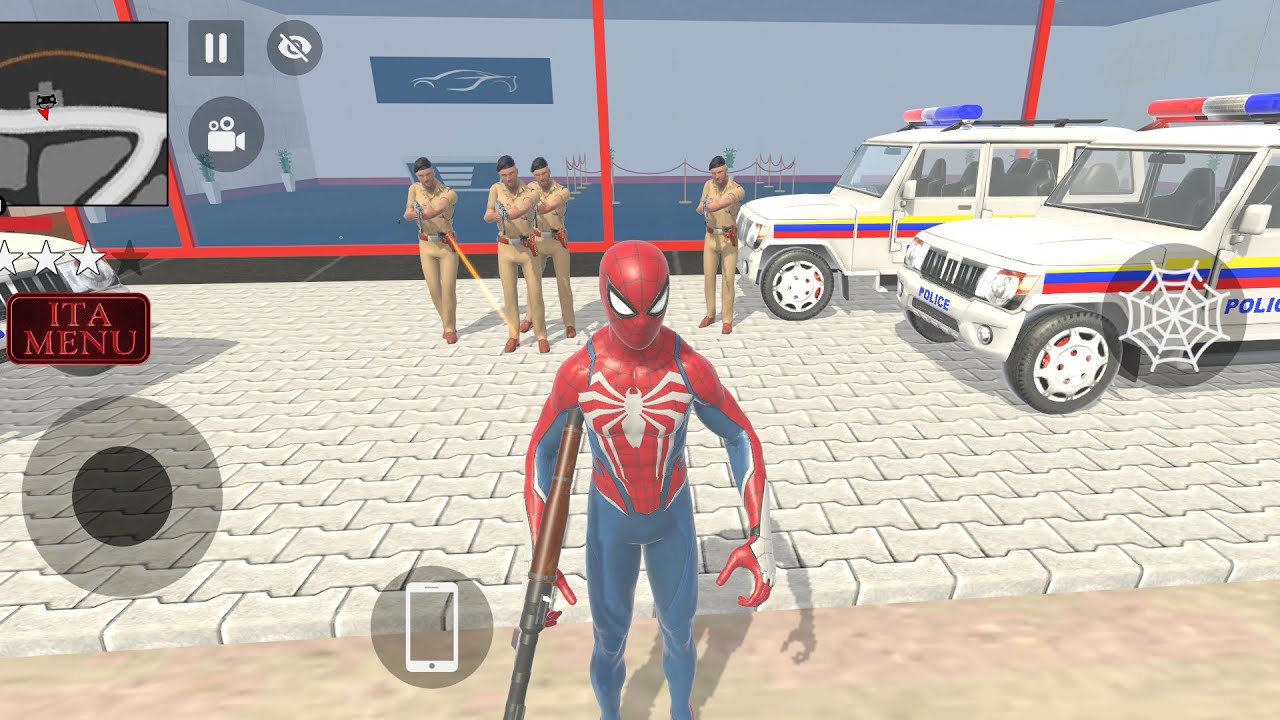 Spider man 🕸️ vs police 🚨 part px 5 