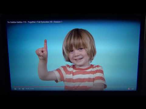 Oliver Schultz On The Yo Gabba Gabba Season 1, Episode 13 Together ...