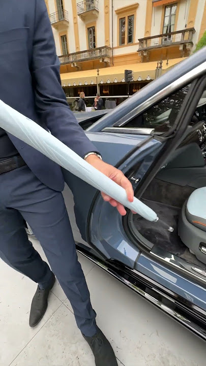 Rolls Royce Spectre Hidden Umbrella 🌂 #shorts