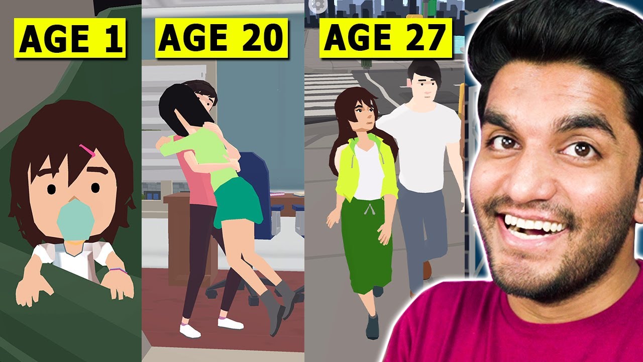 Living as Girl From Birth to Death - 100 Years Life Simulator - YouTube