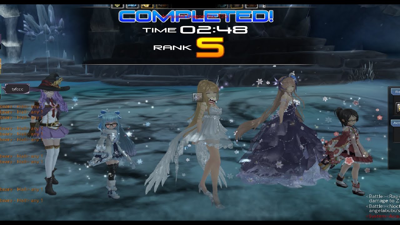 Nightmares ZK w/ Aki, Ai, Yume and Hu / Aura Kingdom.to