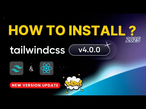 How to Install Tailwind CSS 4.0 with Vite React JS Project
