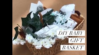 How to style a Baby Gift Basket l Snuggle Hunny Kids