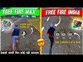 Free Fire India 🇮🇳 Vs Free Fire Max 😍 After Free Fire Ban | Free Fire Ban Reward | Headshot Trick FF
