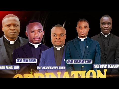 Diocèse D Idiofa Ordination Presbytérale Et Diaconale Par Mgr Jos MOKO EKANGA Chorale Vukisa Kin 