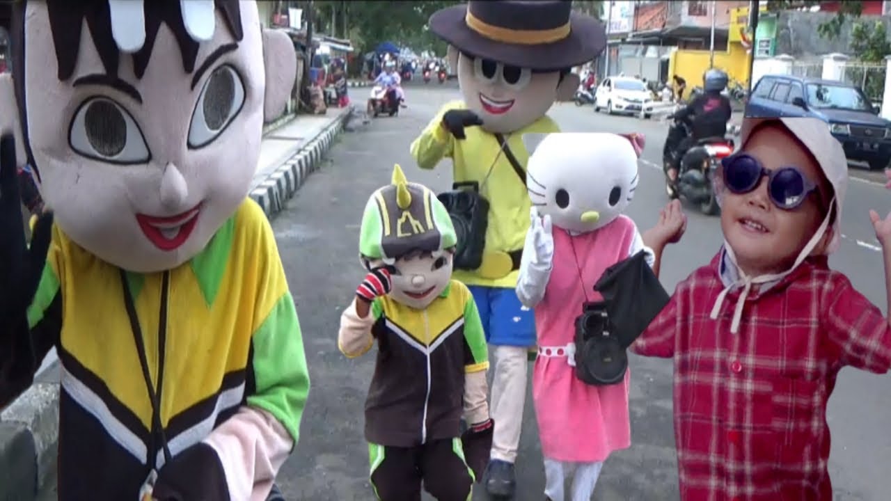 NYARI BADUT !!! KETEMU BADUT BADUT LUCU, ADA BADUT BOBOIBOY JUGA 🎉