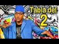 Canción de la tabla del 2 Las Tablas de Multiplicar al Estilo Urbano Videos Educativos