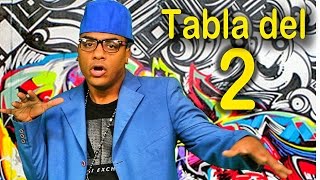 Video thumbnail of "Canción de la tabla del 2 - Las Tablas de Multiplicar al Estilo Urbano - Videos Educativos #"