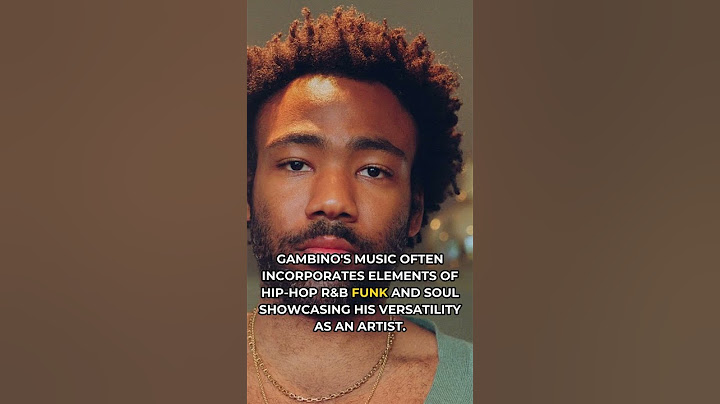 Childish Gambino: Sonic Journey