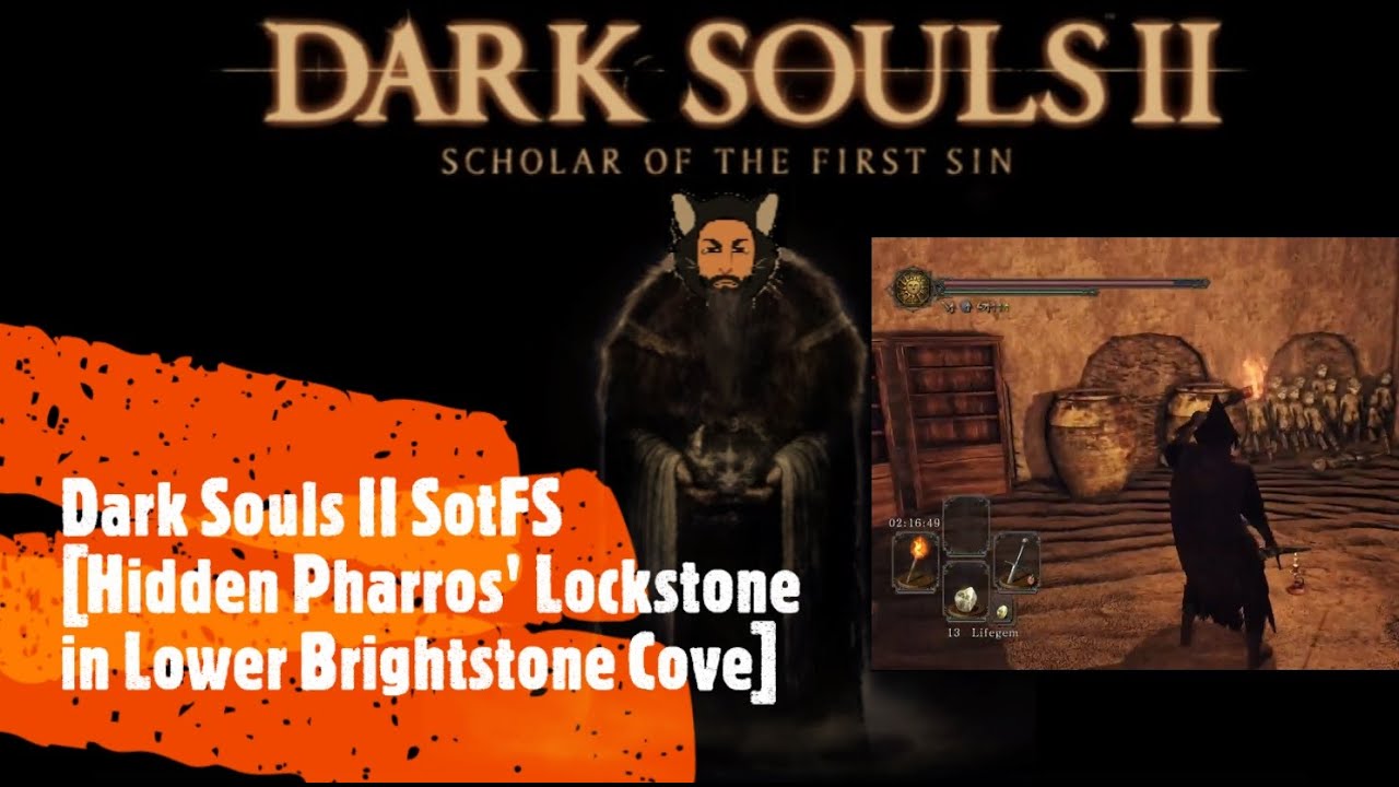 Dark Souls II SotFS [Hidden Pharros' Lockstone in Lower Brightstone Cove]