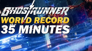 Ghostrunner Any% Inbounds Former World Record Speedrun in 35:43