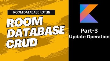 Update data in room database kotlin | Android Studio