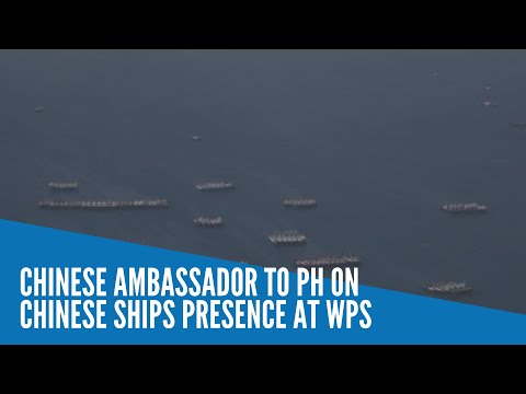 Chinese envoy to PH explains presence of fishing vessels in contested waters