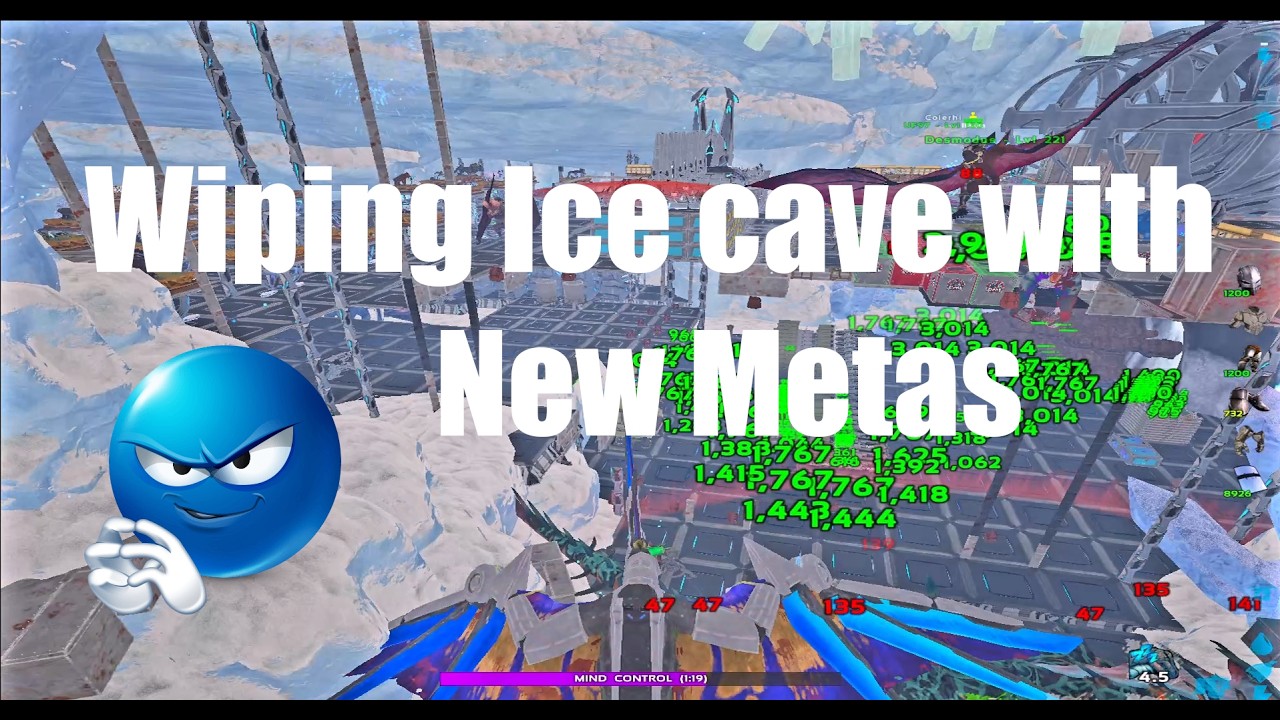 Wiping Ice Cave With New Metas (not the pela) | Winning Hof on AlphaArk | Bullying Spains | Ark ASE