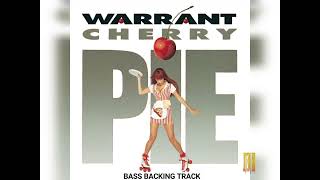 Warrant - Cherry Pie 💀 (Bass Backing Track) 💀