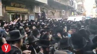 מהומות במהלך מסע לוויה בשכונת מאה שערים