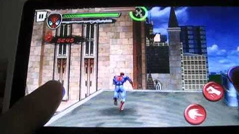 OPAD Renesas dual cortex a9 android 2.2 tablet pc play 3D Spider-Man: Total Mayhem