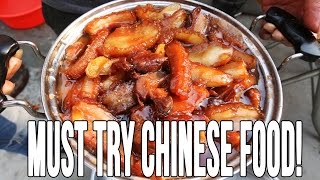 this is rural chinese food southern chinese new year food feast