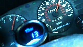 0-120 mph @ 13psi : Twin Engine Eclipse Acceleration ... 720p - Modified 1995 Mitsubishi Eclipse