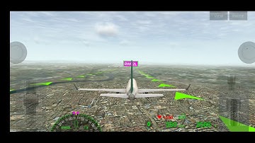 Airline Commander - License test - Faulty Flaps #airlinecommander #rortos #flightsimulator