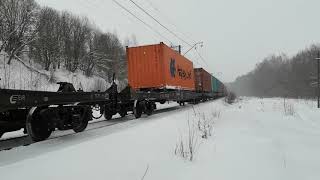 2М62 - 0730  и февральская метель.