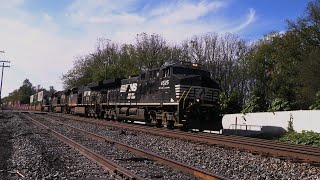 [4K] 10/11 NS doublestack container train 274 northbound at Shen JCT WV #shorts #short #viral #video