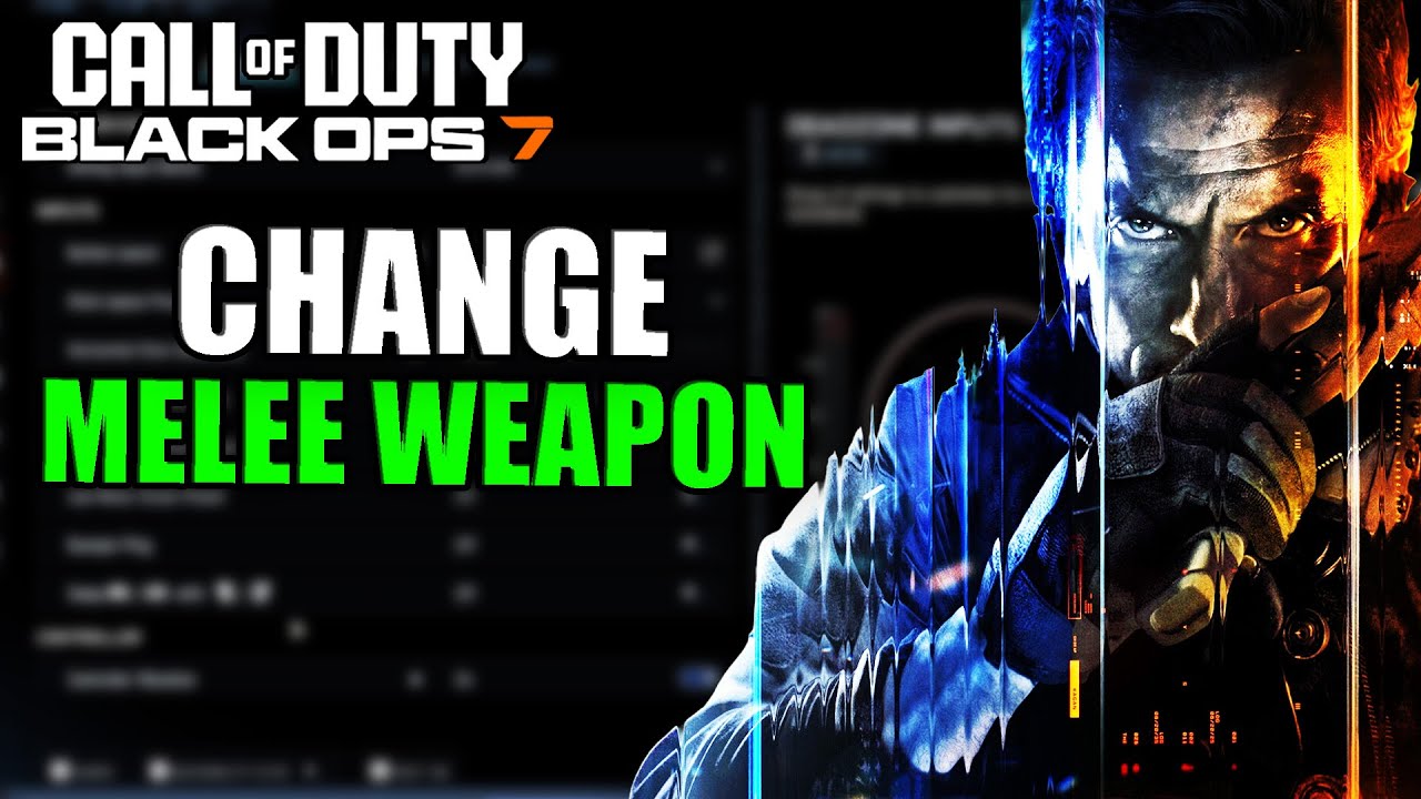 COD BO7 HOW TO CHANGE MEELE WEAPON IN Loadout - Call Of Duty Black Ops ...